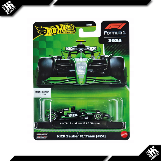 HOT WHEELS FORMULA 1 - KICK SAUBER ZHOU GUANYU #24