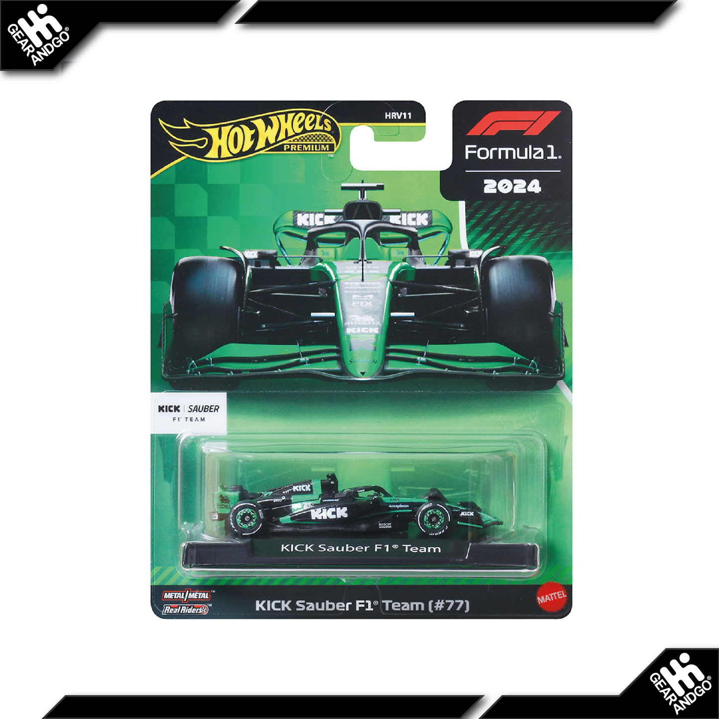 HOT WHEELS FORMULA 1 - KICK SAUBER VALTTERI BOTTAS #77