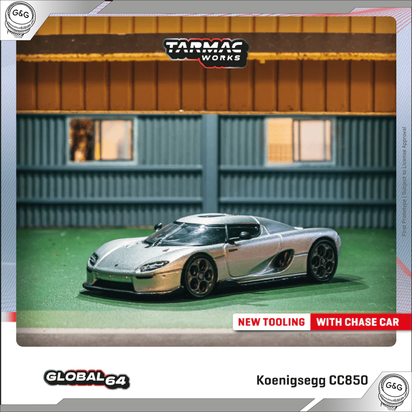 TARMAC KOENIGSEGG CC850