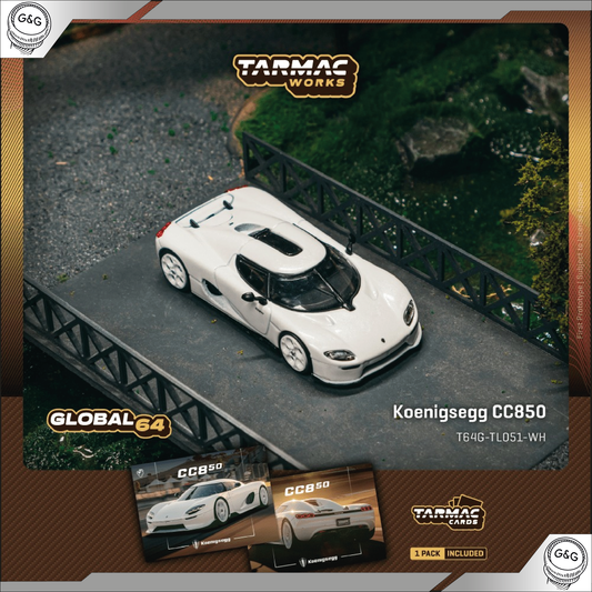 TARMAC - KOENIGSEGG CC850 + KARTIČKY