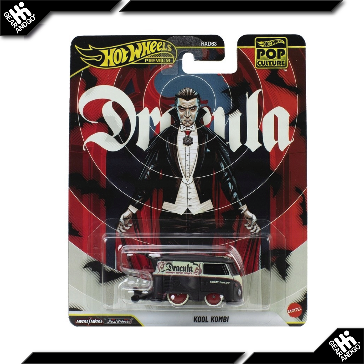 HOT WHEELS POP CULTURE - KOOL KOMBI *DRACULA*