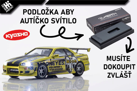 KYOSHO - NISSAN SKYLINE R34 *MOONEYES*