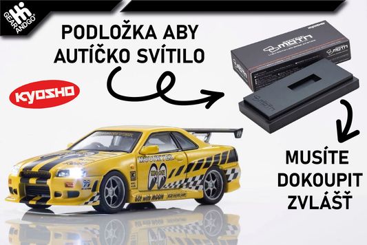 KYOSHO - NISSAN SKYLINE R34 *MOONEYES*