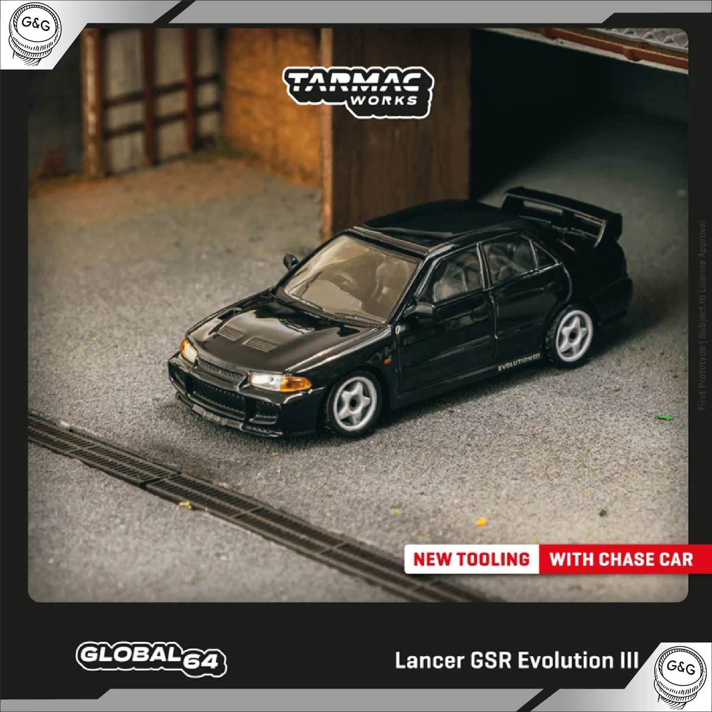 TARMAC LANCER GSR EVOLUTION III
