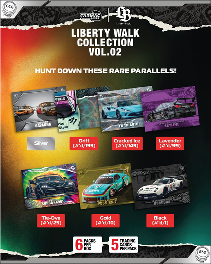 TARMAC - LIBERTY WALK COLLECTION VOL.02 - KARTIČKY