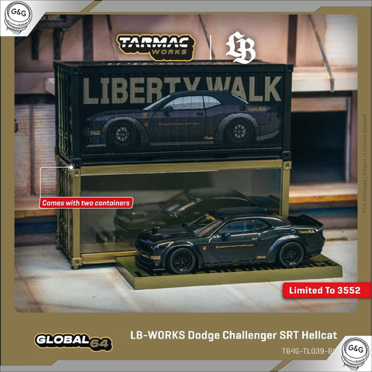 TARMAC - LB-WORKS DODGE CHALLENGER SRT HELLCAT