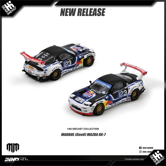 INNO64 - MAZDA RX-7 MAD MIKE *MADBUL GEN8*