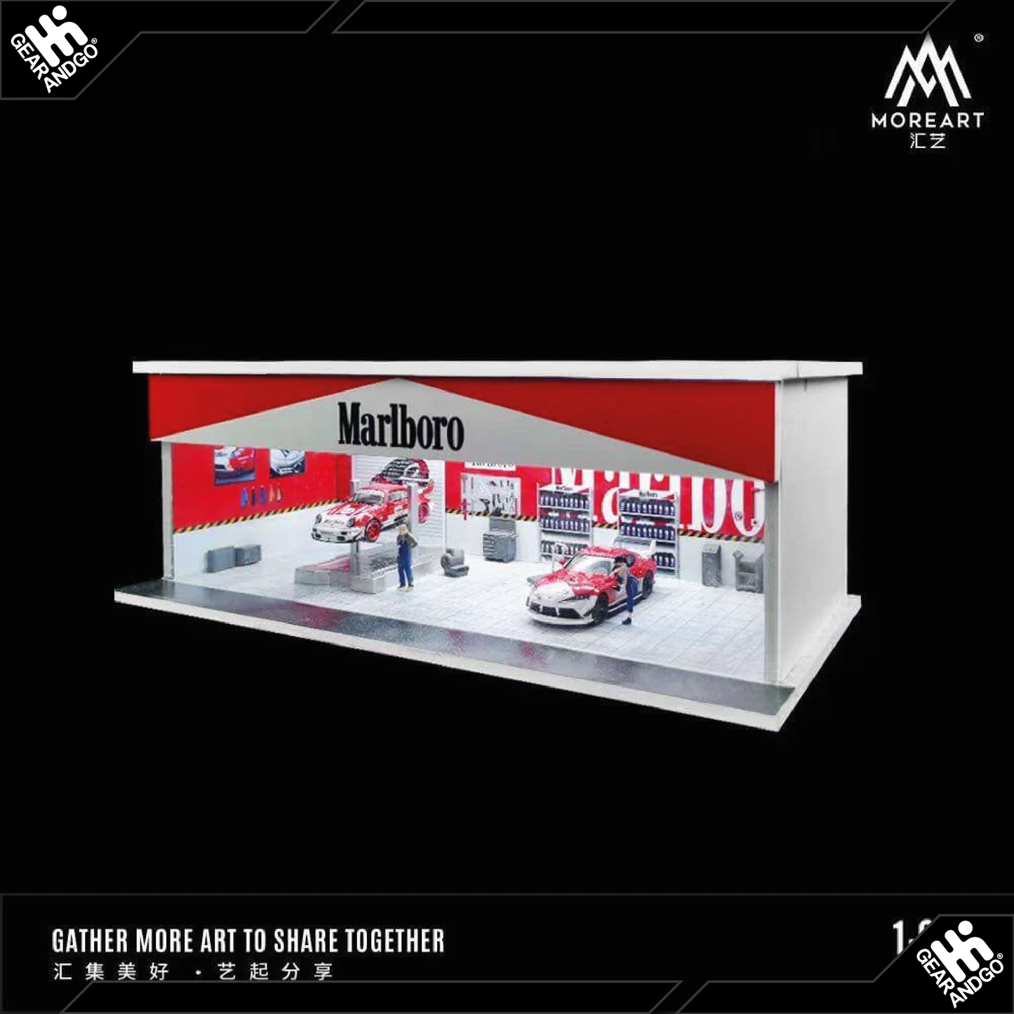 BLACK BOX DIORAMA - MARLBORO