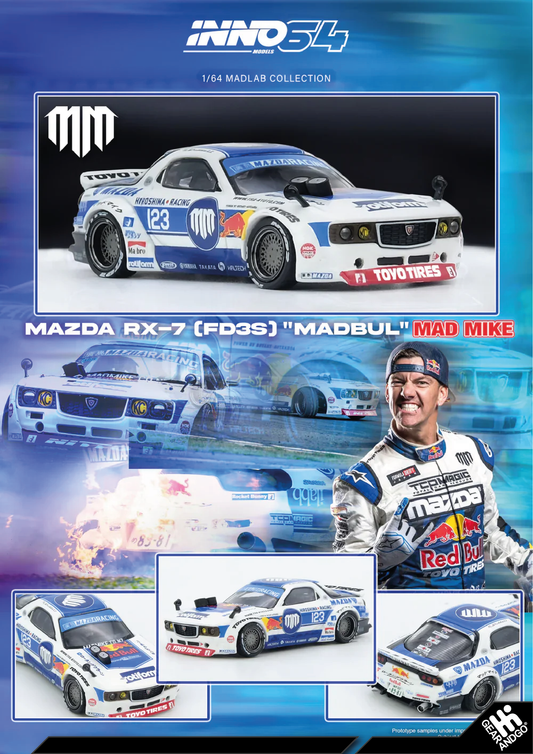 INNO64 - MAZDA RX-7 (FD3S) "MADBUL" MAD MIKE
