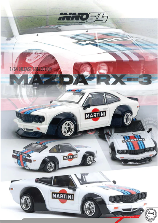 INNO64 - MAZDA SVANNA RX3 *MARTINI RACING*