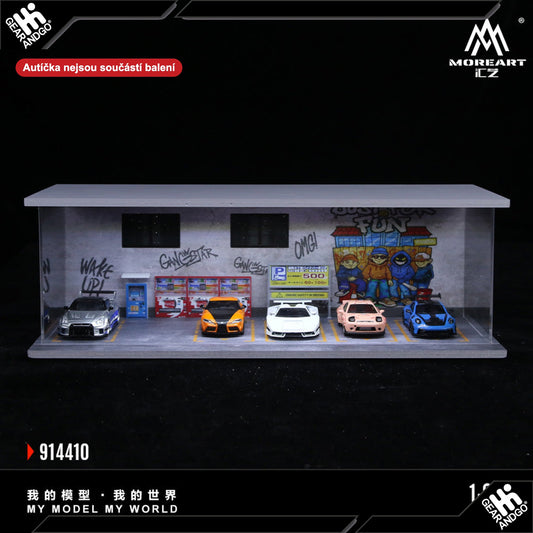 Moreart Art Graffiti Wall Parking 914410