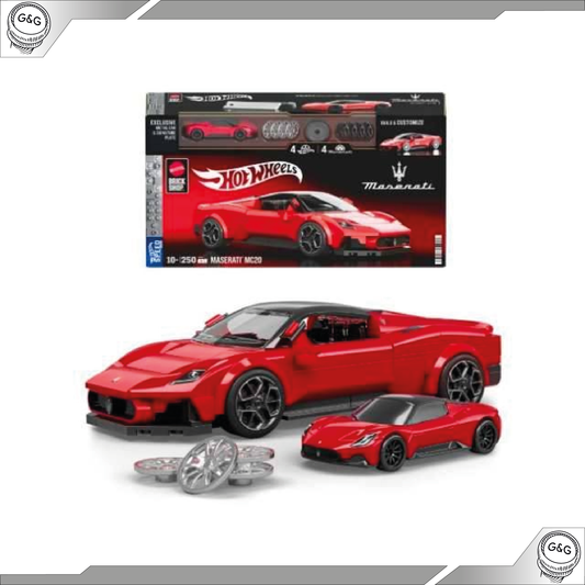 HOT WHEELS BRICK SHOP - 1/32 HOT WHEELS MASERATI MC20