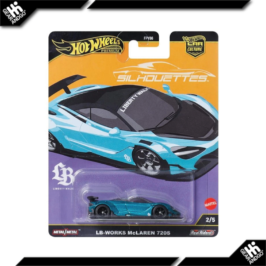 HOT WHEELS SILHOUTTES - LB-WORKS MCLAREN 720S