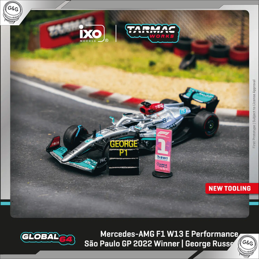 TARMAC MERCEDES-AMG F1 W13 E PERFORMANCE SAO PAULO GP 2022 WINNER | GEORGE RUSSEL
