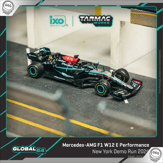 TARMAC - MERCEDES-AMG F1 W12 E PERFORMANCE NEW YORK DEMO RUN 2024