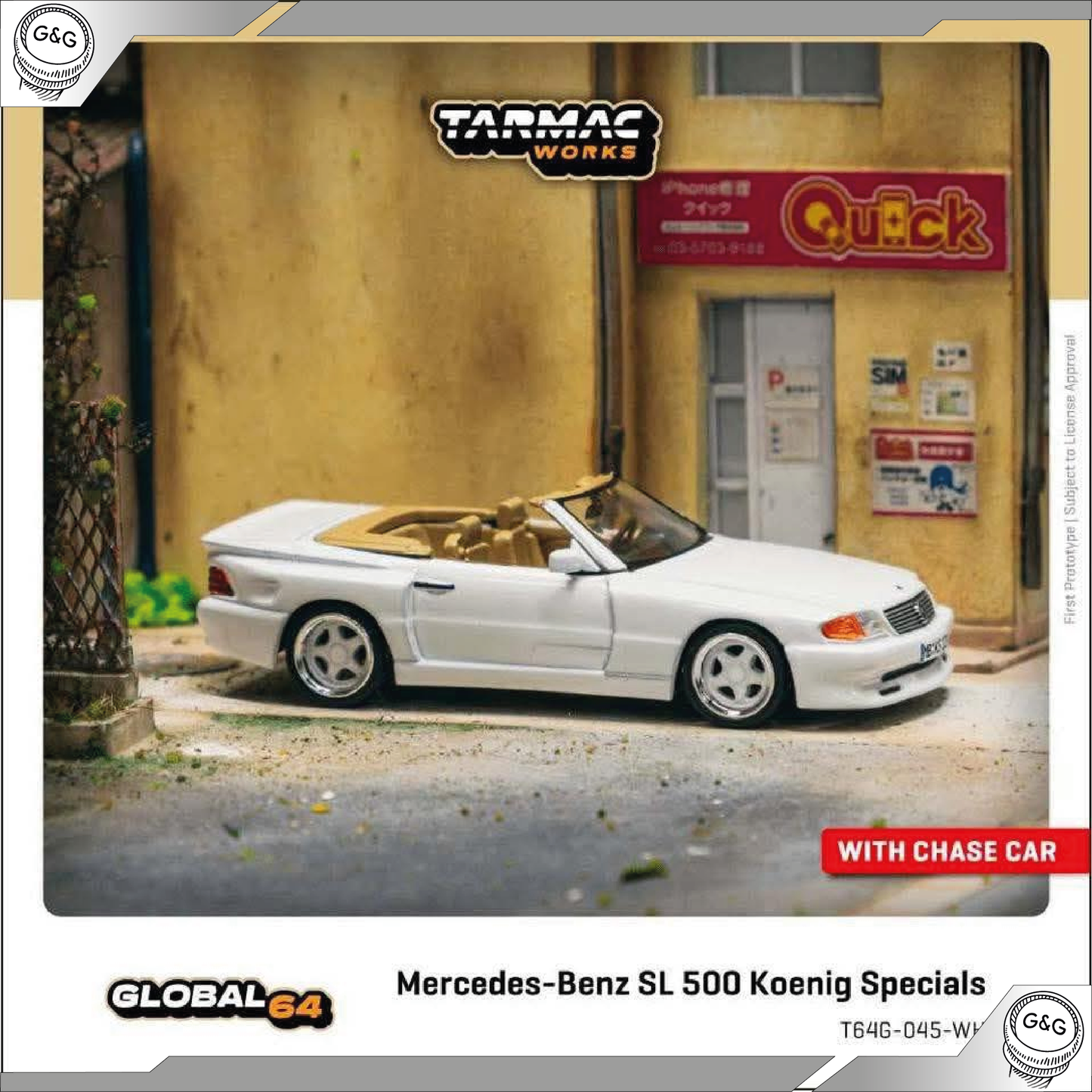 TARMAC - MERCEDES BENZ SL 500 KOENIG SPECIALS