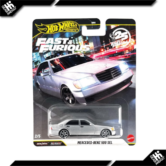 HOT WHEELS FAST & FURIOUS - MERCEDES-BENZ 500 SEL
