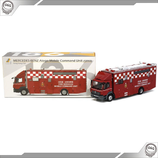 TINY MERCEDES-BENZ ATEGO MOBILE COMMAND UNIT