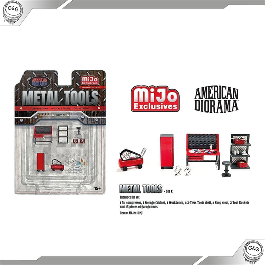 AMERICAN DIORAMA METAL TOOLS