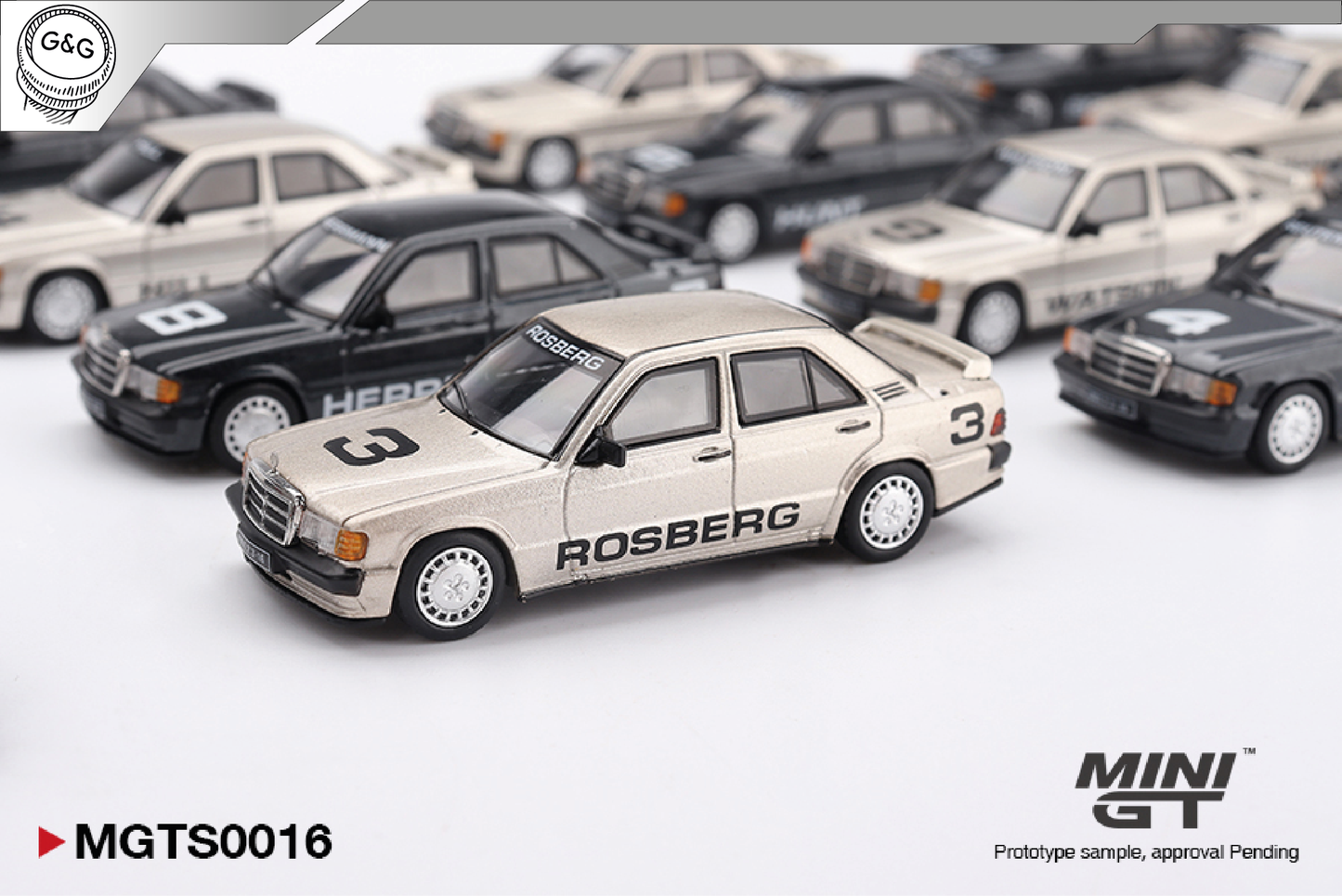 MINI GT 0016 - 1984 NÜRBURGRING RACE OF CHAMPIONS SET *LIMITED EDITION 5000 SETS*