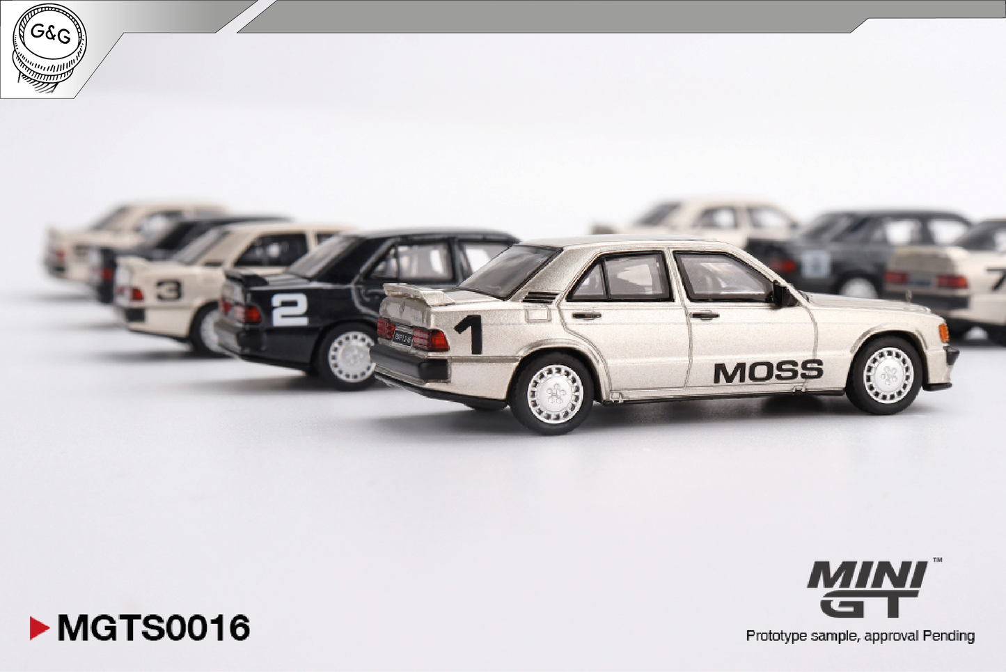 MINI GT 0016 - 1984 NÜRBURGRING RACE OF CHAMPIONS SET *LIMITED EDITION 5000 SETS*