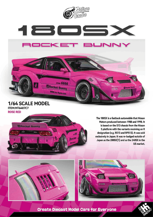 MICRO TURBO - NISSAN 180SX ROCKET BUNNY