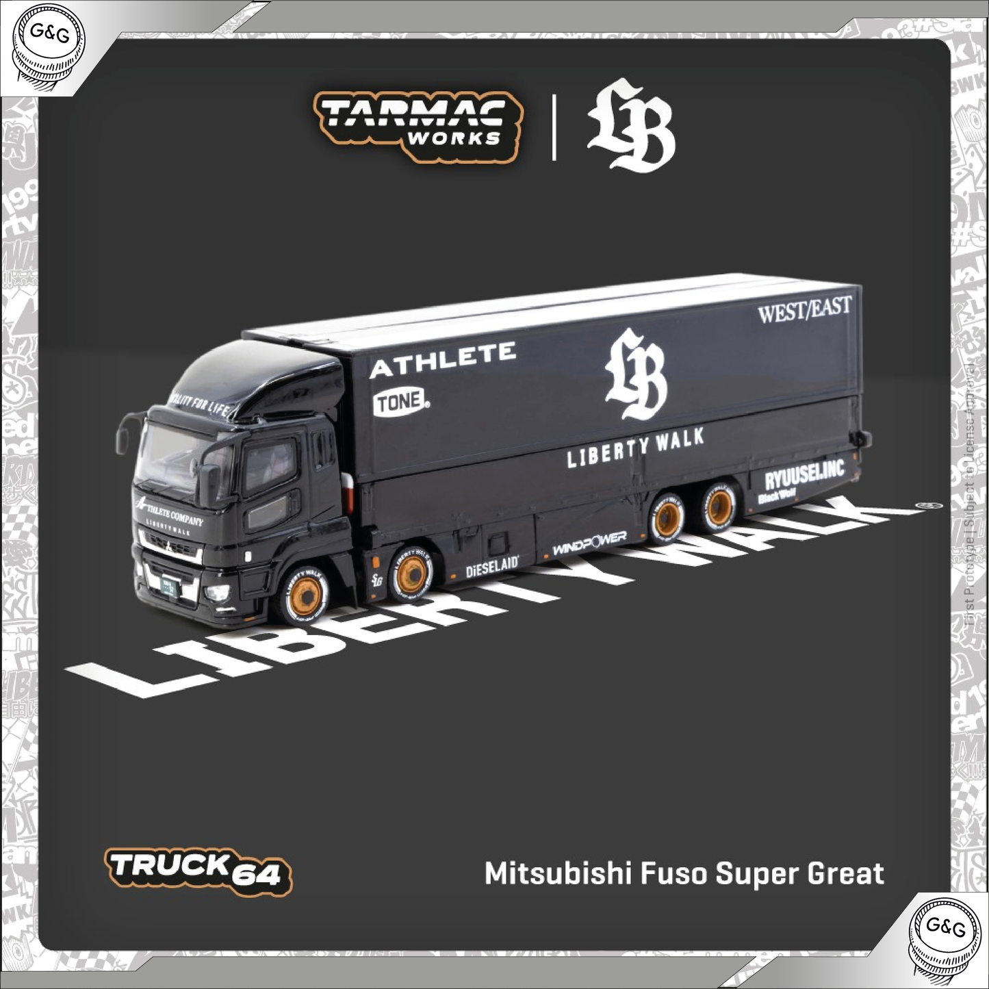 TARMAC - MITSUBISHI FUSO SUPER GREAT