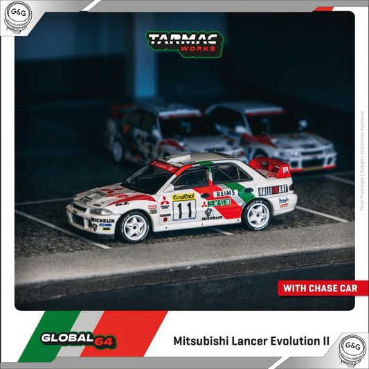 TARMAC MITSUBISHI LANCER EVOLUTION II