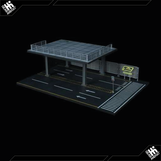 BLACK BOX DIORAMA - DIORAMA *A-BUILDING SCENE*