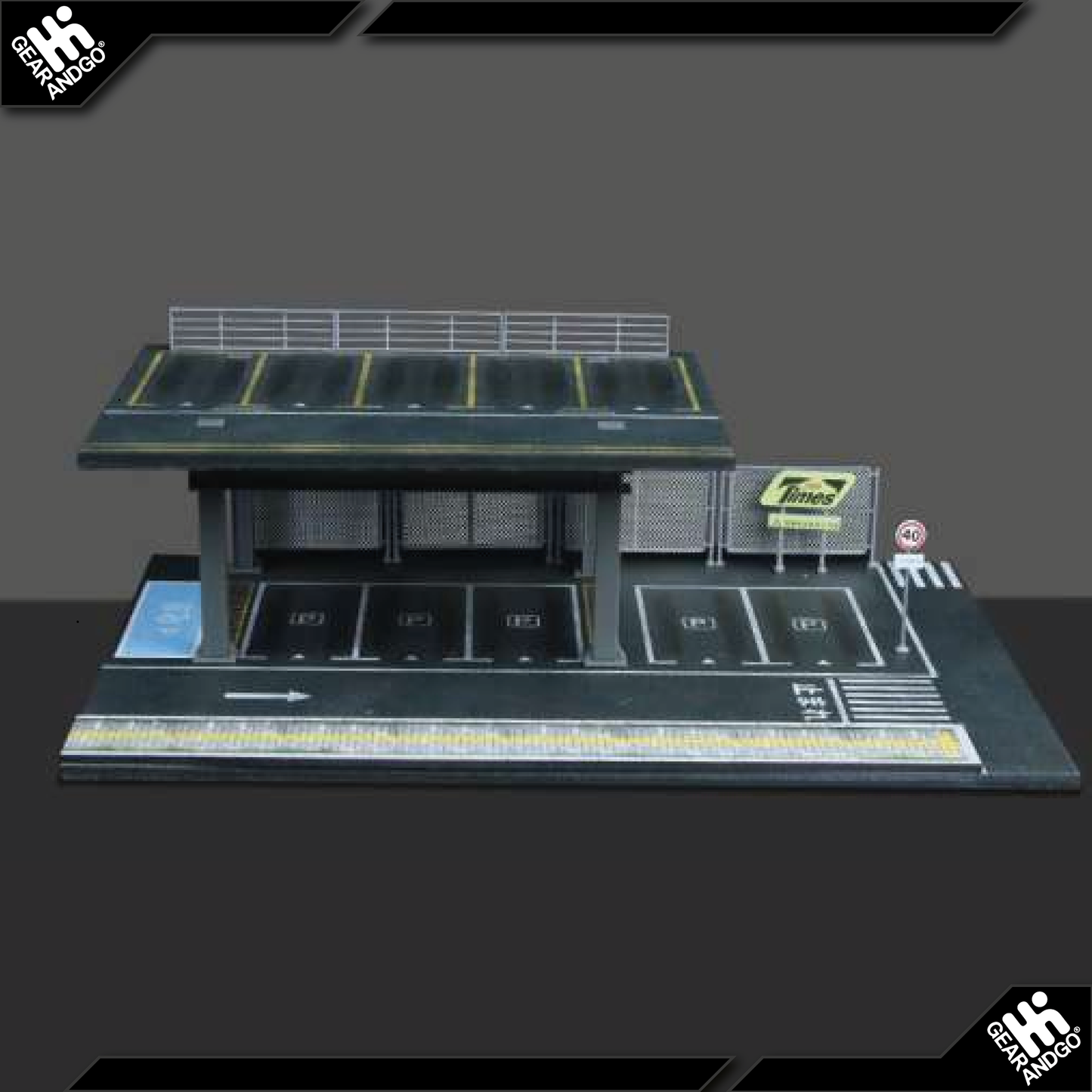 BLACK BOX DIORAMA - DIORAMA *C-BUILDING SCENE*