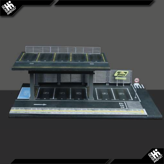 BLACK BOX DIORAMA - DIORAMA *C-BUILDING SCENE*