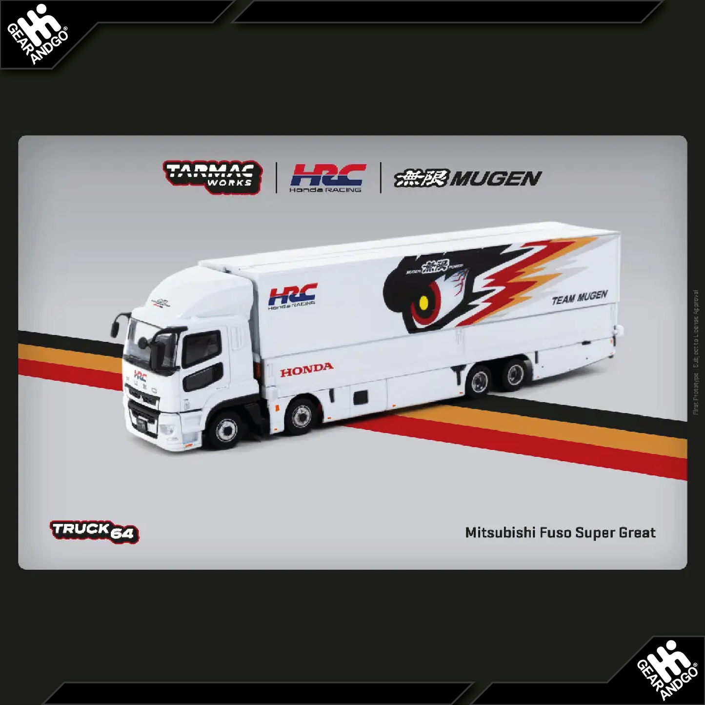TARMAC MITSUBISHI FUSO SUPER GREAT, *TEAM MUGEN*