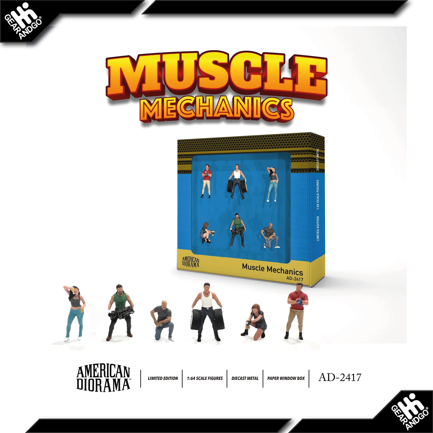 AMERICAN DIORAMA MUSCLE MECHANICS