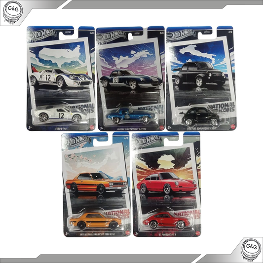 HOT WHEELS NATIONAL ICONS
