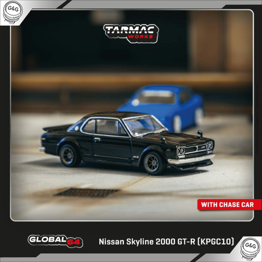 TARMAC NISSAN SKYLINE 2000 GT-R KPGC10 - NA KARTĚ