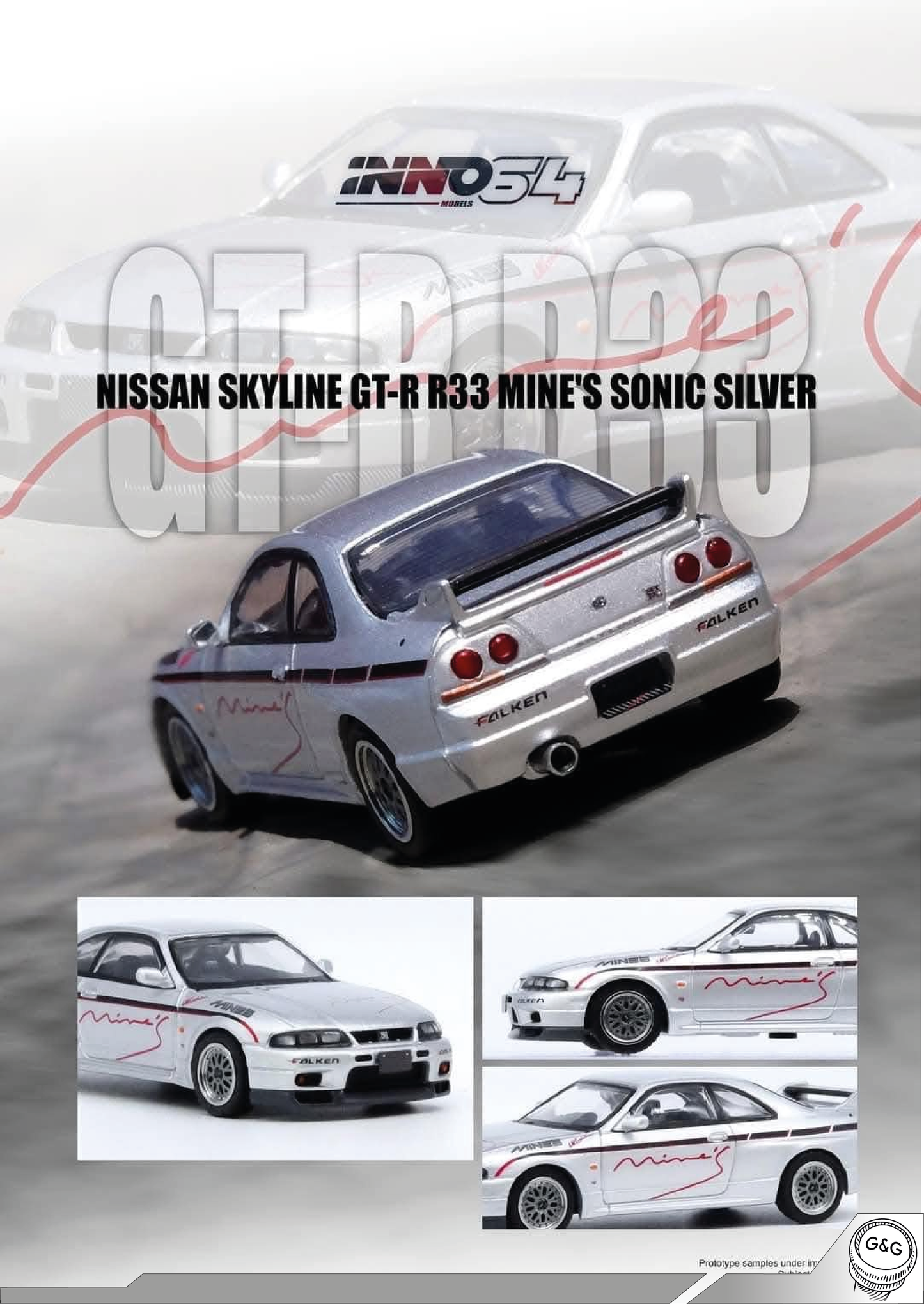 INNO64 -  NISSAN GR-R (R33) *TUNED BY MINE`S*