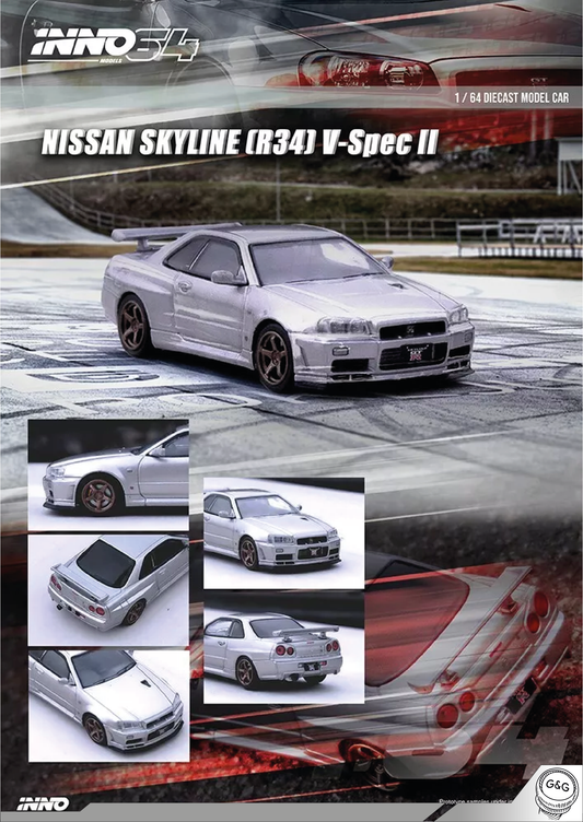 INNO64 NISSAN SKYLINE GT-R (R34) V-SPEC II