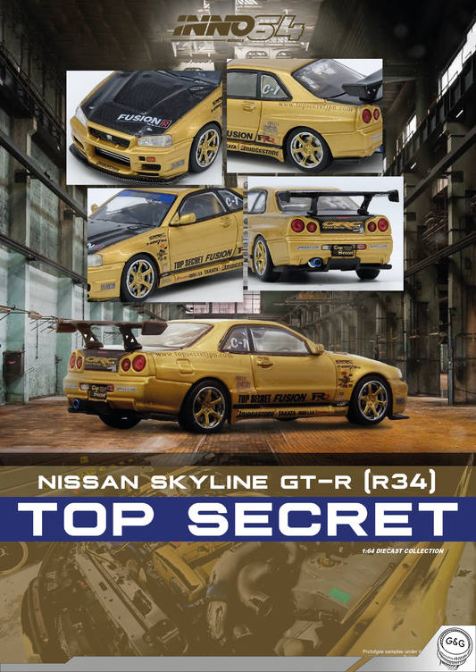 INNO64 - TOP SECRET R34 GT-R