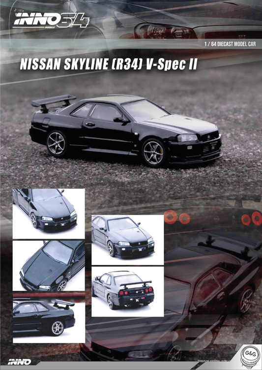 INNO64 NISSAN SKYLINE GT-R (R34) V-SPEC II