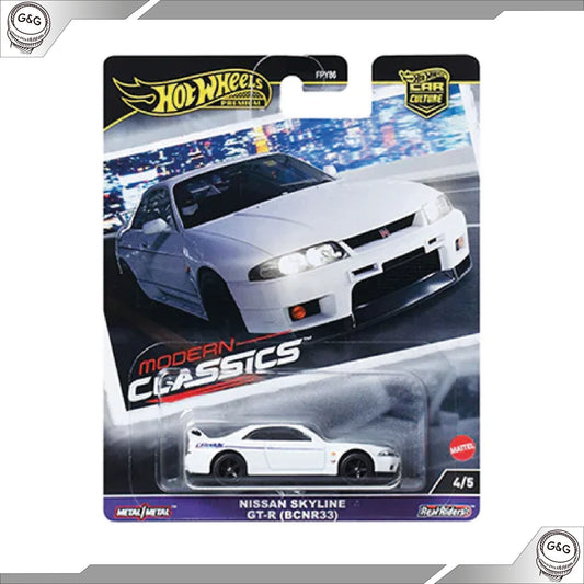 HOT WHEELS MODERN CLASSICS - NISSAN SKYLINE GT-R (BCNR33)