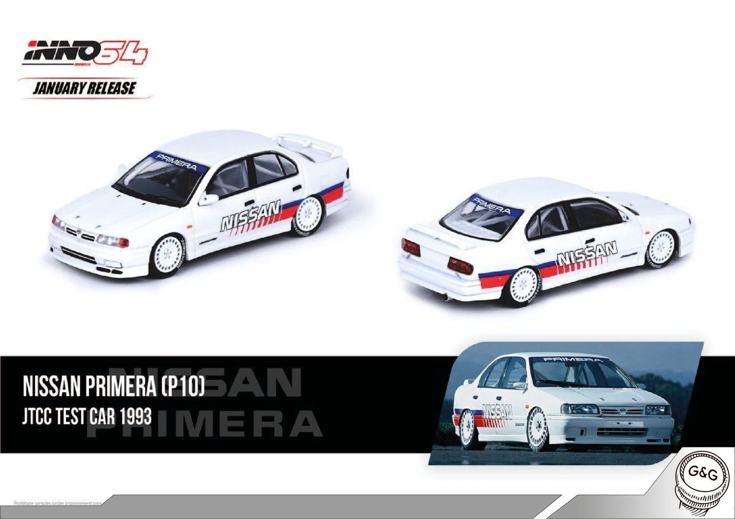 INNO64 NISSAN PRIMERA (P10)