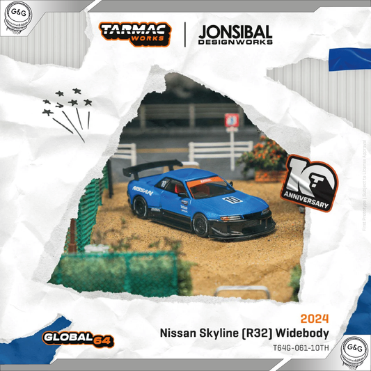TARMAC - NISSAN SKYLINE (R32) WIDEBODY *TARMAC WORKS 10TH ANNIVERSARY*
