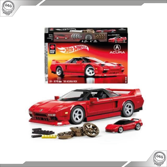 HOT WHEELS BRICK SHOP - 1/16 HOT WHEELS 1990 ACURA NSX