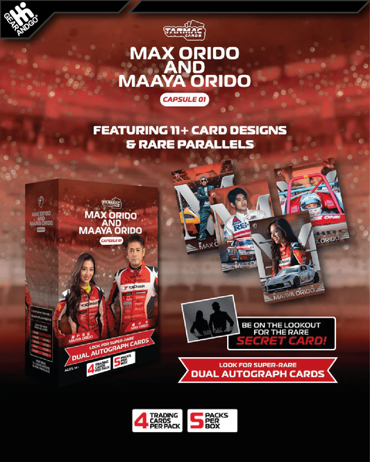 TARMAC - MAX ORIDO AND MAAYA ORIDO CARDS VOL.01.