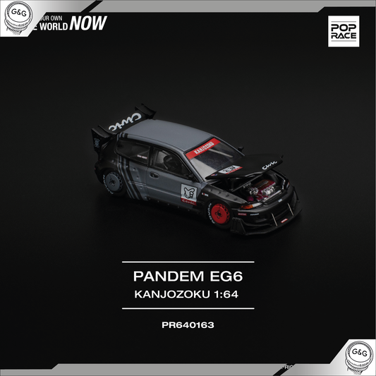 POP RACE - PANDEM CIVIC EG6 *KANJOZOKU*