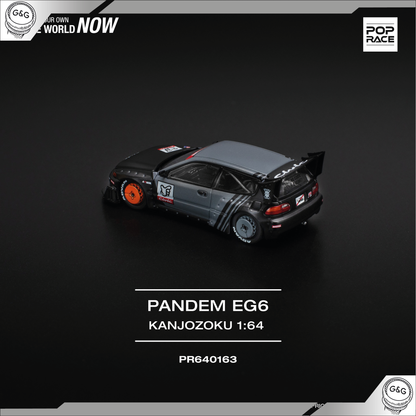 POP RACE - PANDEM CIVIC EG6 *KANJOZOKU*