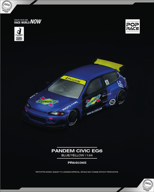 POP RACE - PANDEM CIVIC EG6