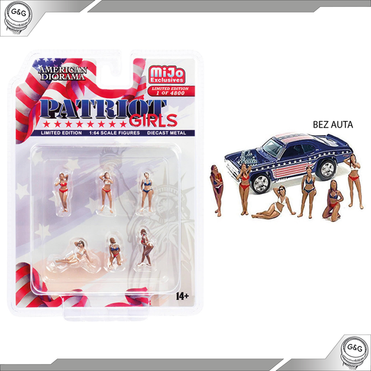 AMERICAN DIORAMA PATRIOT GIRLS