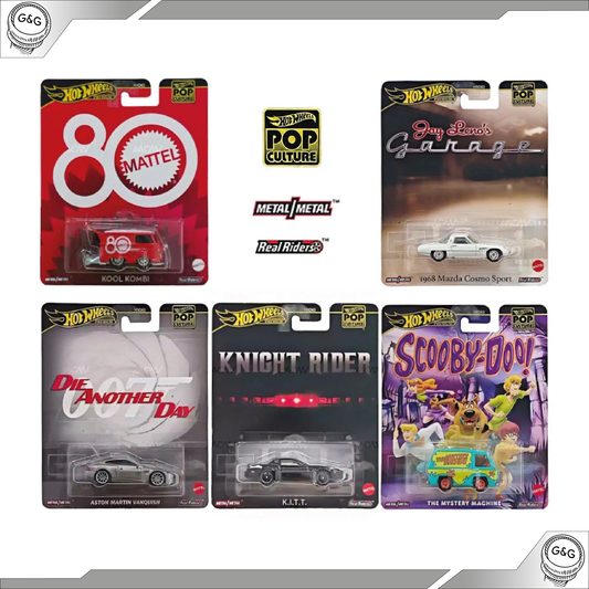 HOT WHEELS POP CULTURE - MIX 1 - 2025