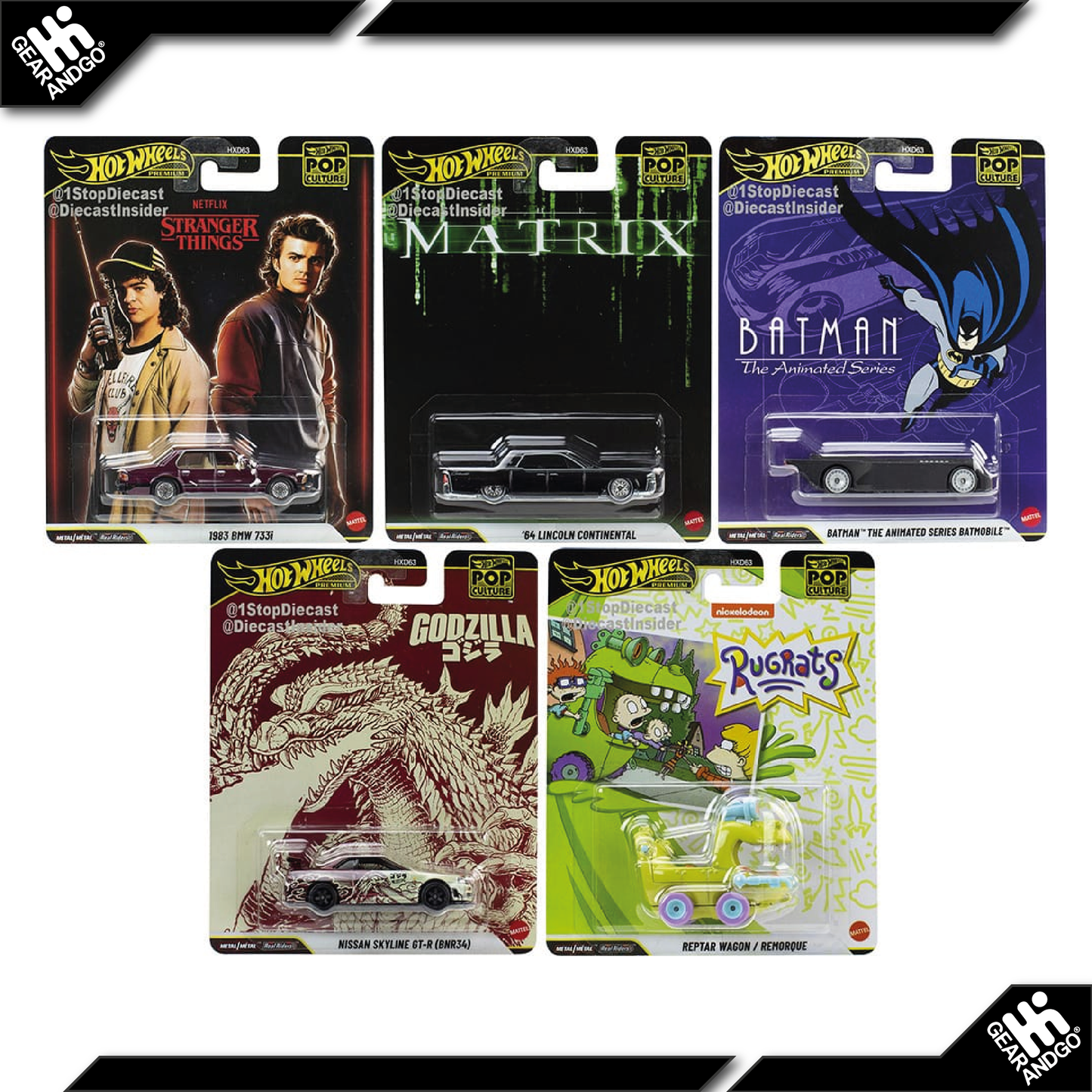 HOT WHEELS POP CULTURE - MIX 1 - 2026